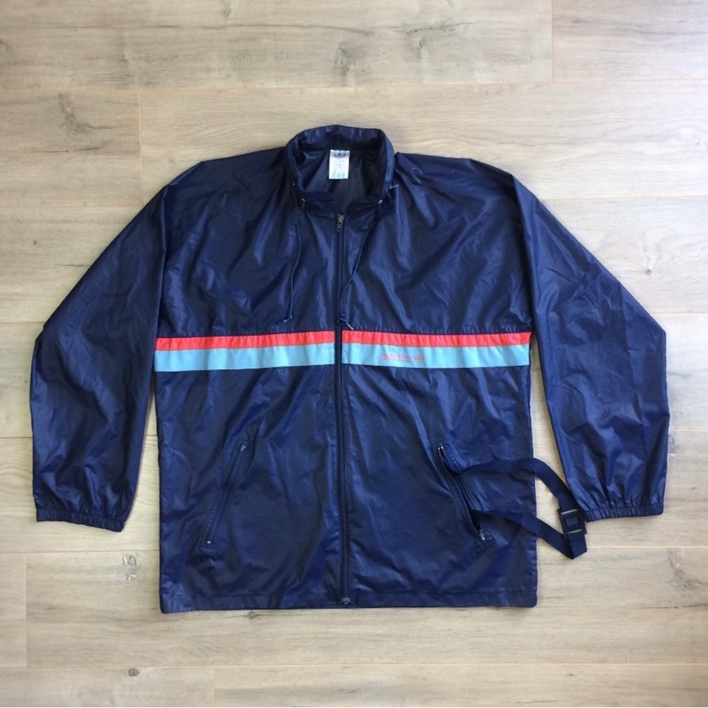 80s Adidas Originals Light
Windbreaker Raincoat